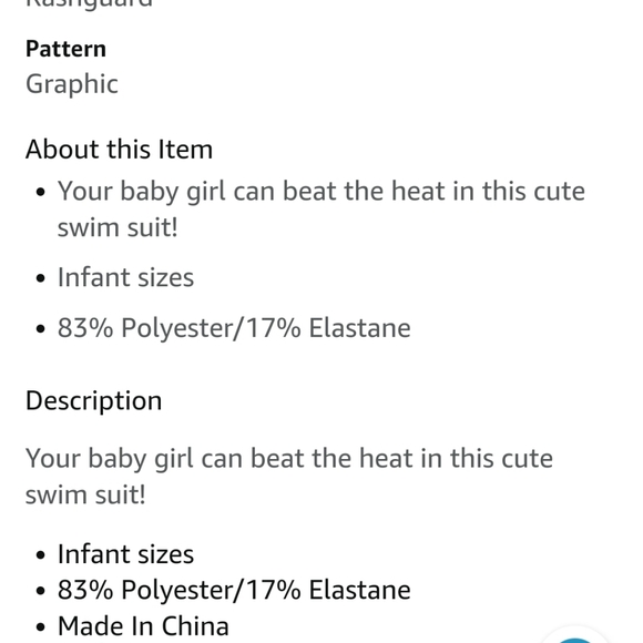 NWT Carter's bathing suit- 9 months - Picture 8 of 8